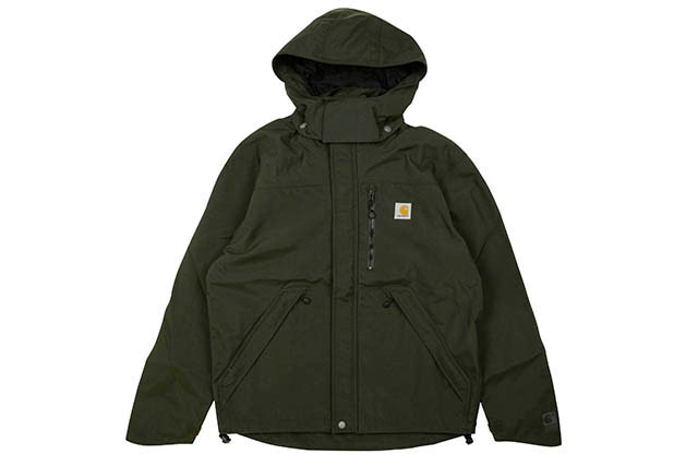 Carhartt J68HTG グリーン ジャンパー Carhartt SHORELINE WATERPROOF BREATHABLE JACKET (J162/307