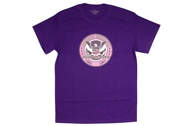 THE SMOKER'S CLUB PURPLE CITY T-SHIRTS (PURPLE)