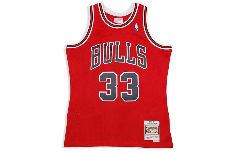 ウェア Mitchell & Ness Pippen Swingman Bulls MITCHELL & NESS SWINGMAN JERSEY (CHICAGO BULLS/ROAD/1997-98