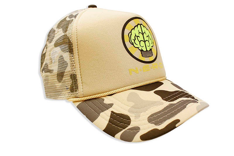 N.E.R.D OFFICIAL TRUCKER HAT (CAMO 