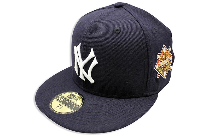 NEW ERA NEW YORK YANKEES 59FIFTY FITTED CAP (1941 WORLD SERIES SIDE PATCH/NAVY) 12583759