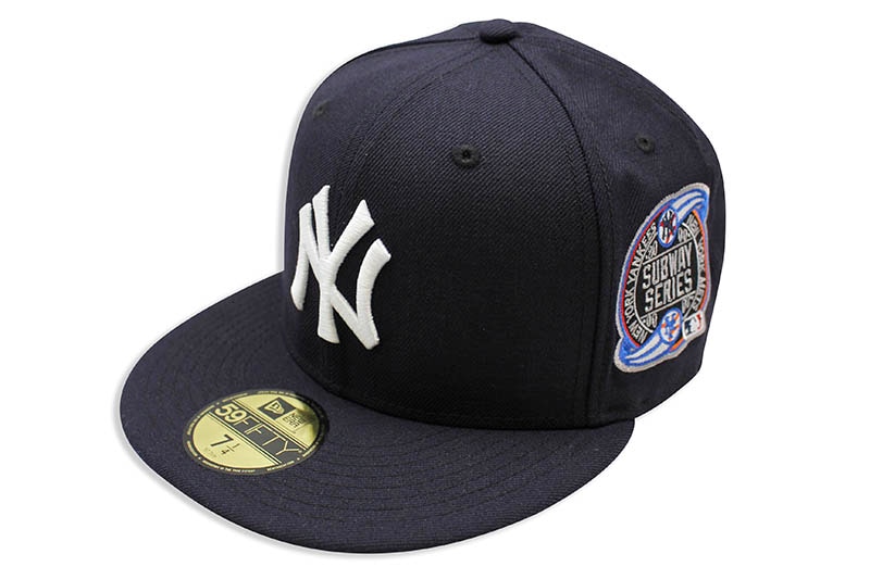 NEW ERA NEW YORK YANKEES 59FIFTY FITTED CAP (2000 SUBWAY SERIES/NAVY) 12551956
