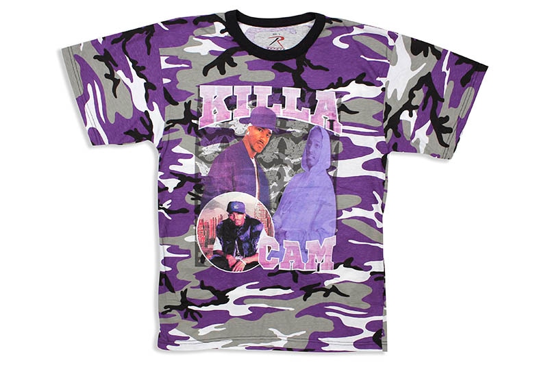 COZY WEAR KILLA CAM TEE (PURPLE CAMO)