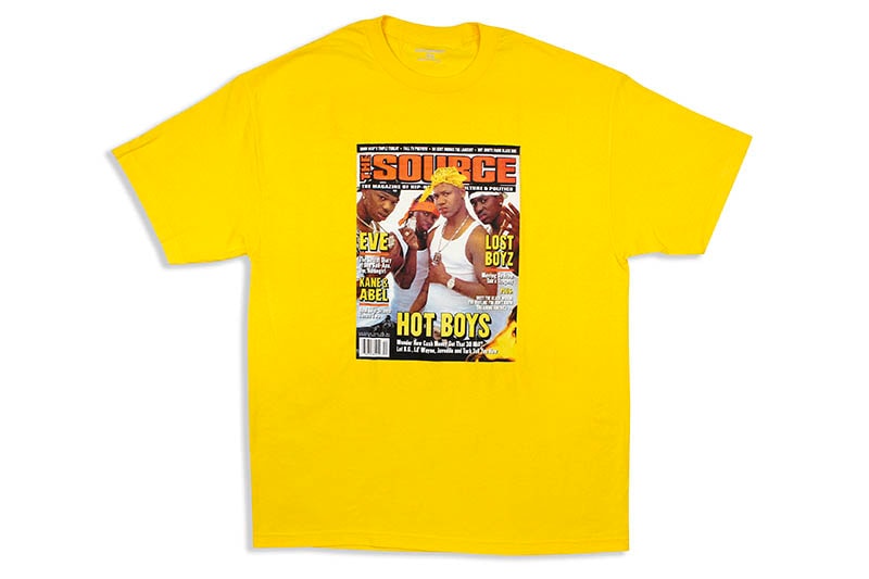 COZY WEAR HOT BOYS SOURCE MAG TEE (YELLOW)