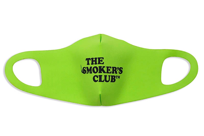 THE SMOKER'S CLUB PROTECTIVE MASK (LOGO GREEN)