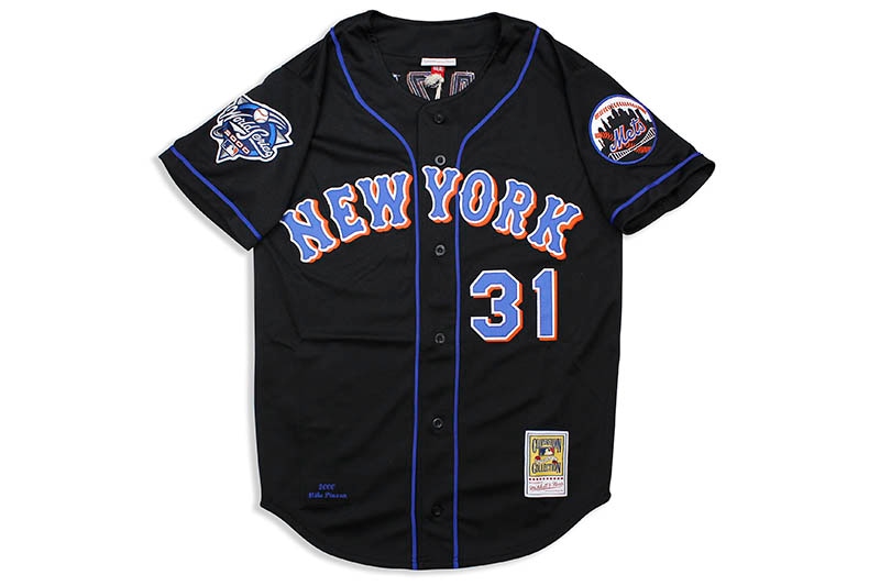 MITCHELL & NESS AUTHENTIC JERSEY (NEW YORK METS/ALTERNATE/2000:MIKE PIAZZA #31) AJY1CP19085