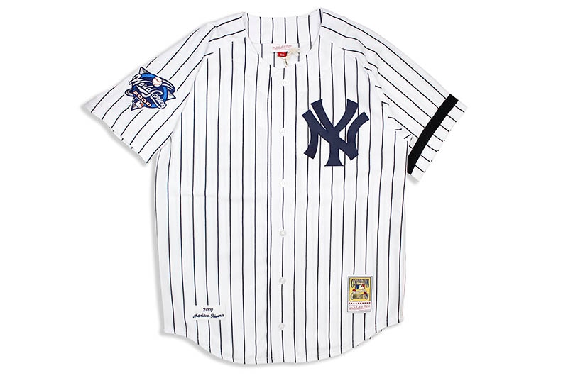 MITCHELL & NESS AUTHENTIC JERSEY (NEW YORK YANKEES/HOME/2000:MARIANO RIVERA #42) AJY1CP19083