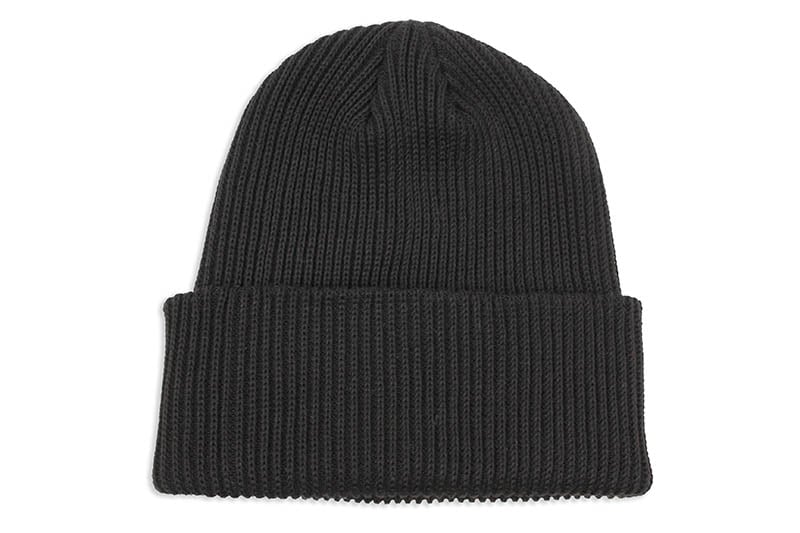 ADVANCE COTTON ACRYLIC BEANIE (BLACK)