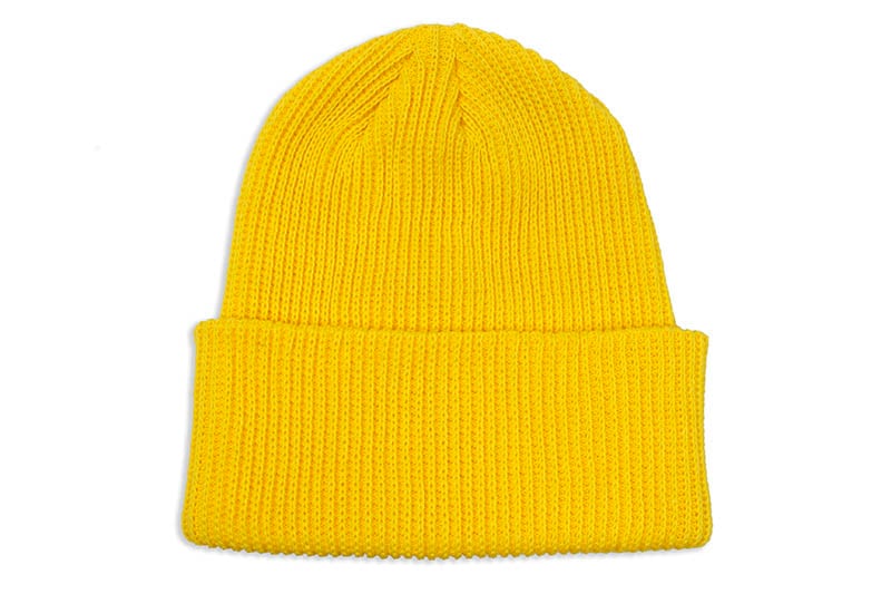 ADVANCE COTTON ACRYLIC BEANIE (GOLD)