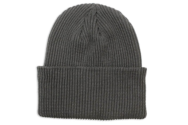 ADVANCE COTTON ACRYLIC BEANIE (CHARCOAL)