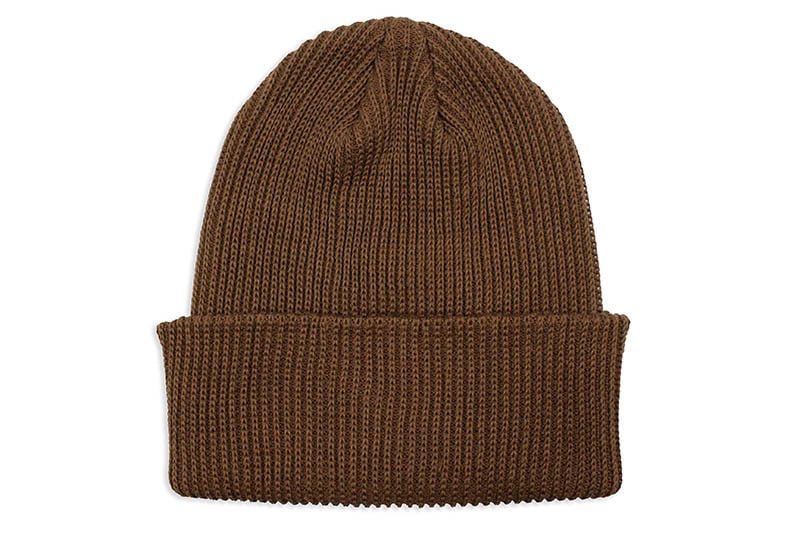 ADVANCE COTTON ACRYLIC BEANIE (BROWN)