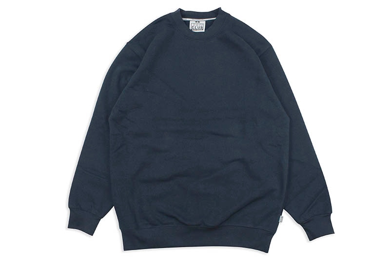 PRO CLUB HEAVYWEIGHT CREWNECK FLEECE SWEATSHIRT (NAVY) 141