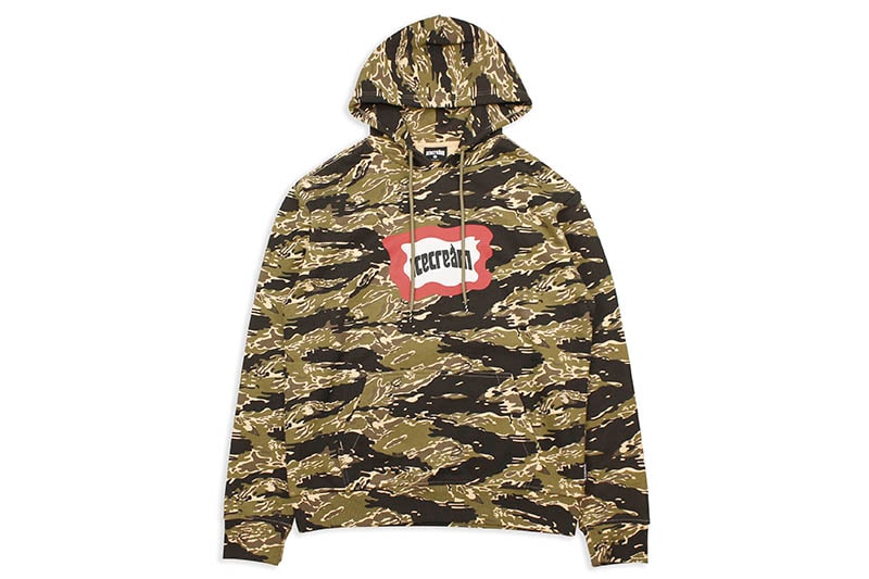 ICECREAM FLAG HOODIE (401-8304:CAMO)