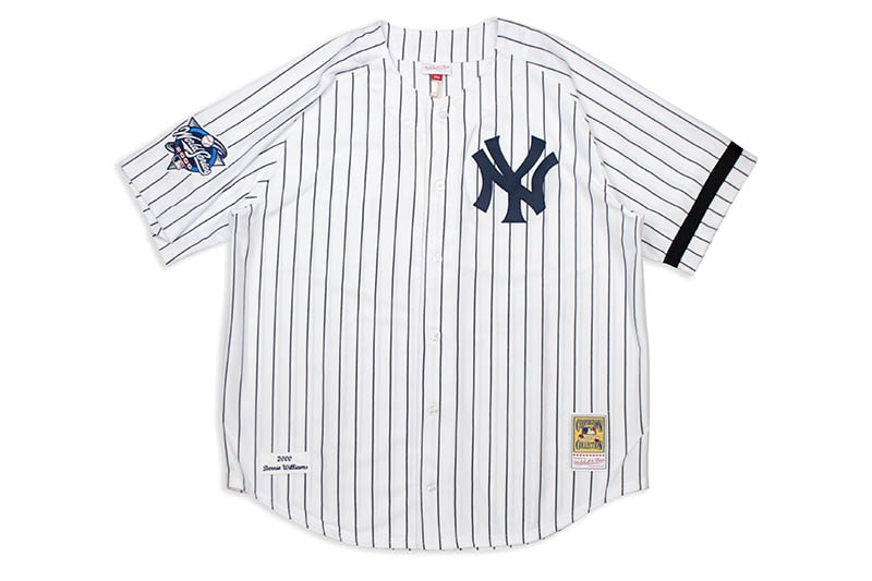 MITCHELL & NESS AUTHENTIC JERSEY (NEW YORK YANKEES/HOME/2000:BERNIE WILLIAMS #51) AJY1CP19084