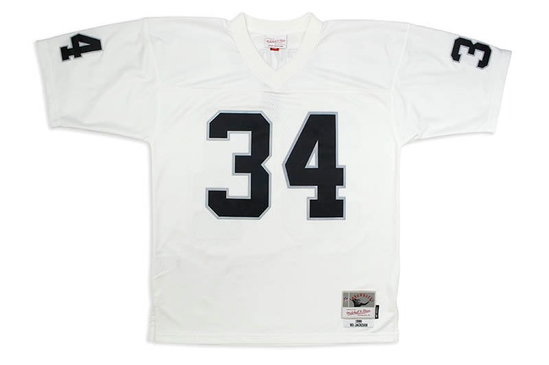 MITCHELL & NESS LEGACY JERSEY (LOS ANGELES RAIDERS/1988:BO JACKSON/WHITE #34) LGJYAC18036