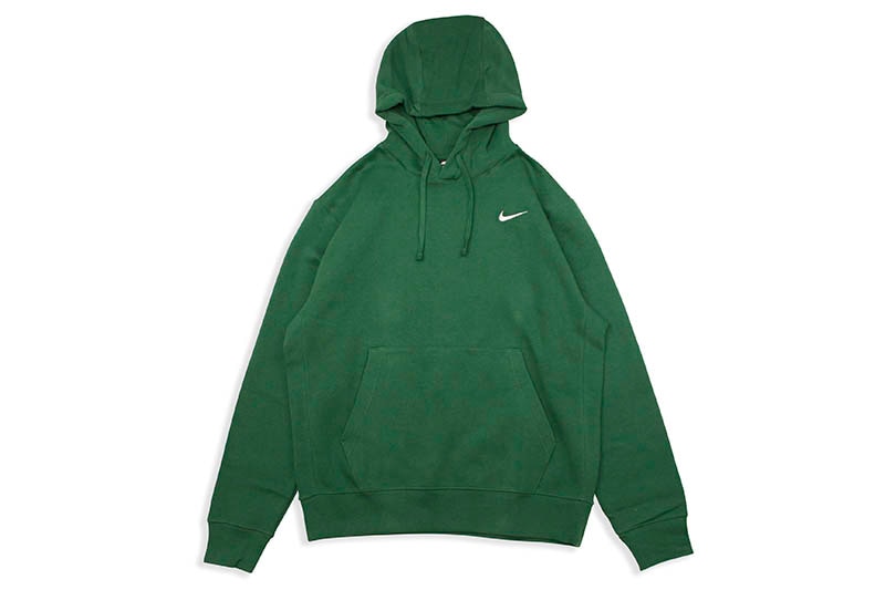 NIKE CLUB FLEECE PULLOVER HOODIE (CJ1611-341/DARK GREEN) | Brand