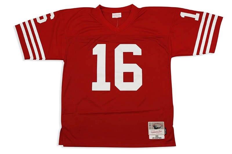 MITCHELL & NESS LEGACY JERSEY (SAN FRANCISCO 49ERS/SCARLET/1990/JOE MONTANA #16) LGJYAC18050