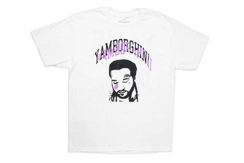 YAMBORGHINI FACE T-SHIRT (WHITE)