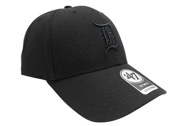 '47 DETROIT TIGERS '47 MVP CAP (BLACK TONAL)