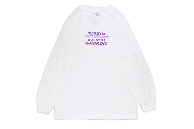 THE SMOKER'S CLUB STILL SMOKIN LONG SLEEVE TEE (WHITE)