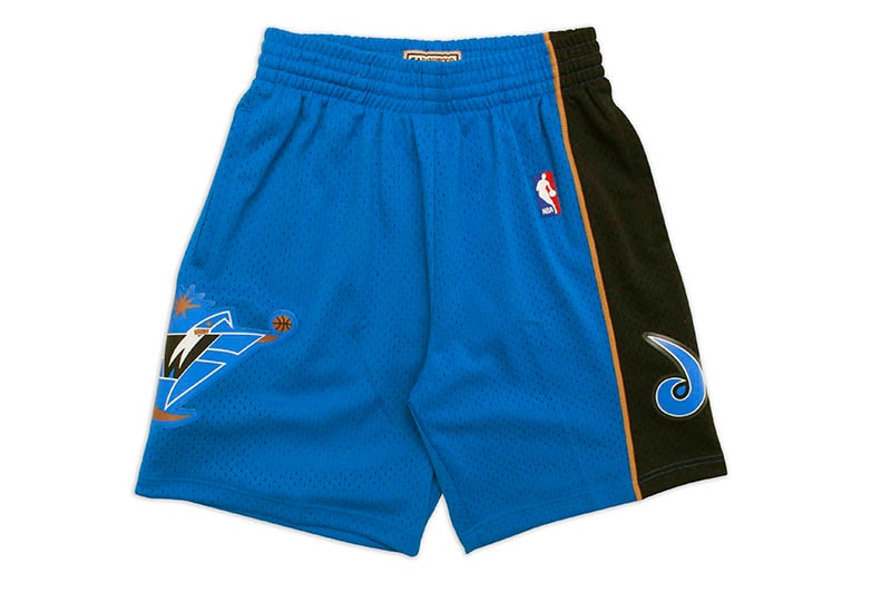 MITCHELL & NESS SWINGMAN SHORTS (WASHINGTON WIZARDS/2002-03:BLUE) SHAC19140