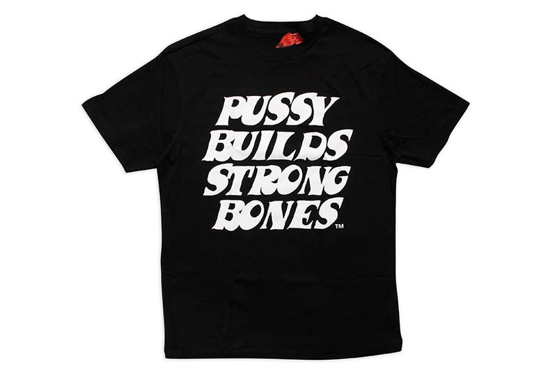 LA ROPA PBSB T-SHIRT (WHITE ON BLACK)