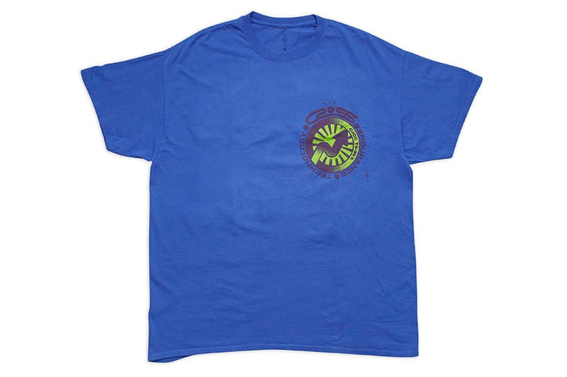 トラビス・スコット Tシャツ XL ダークグレー TRAVIS SCOTT X CACTUS JACK CROSS TECH TEE (ROYAL) | Brand