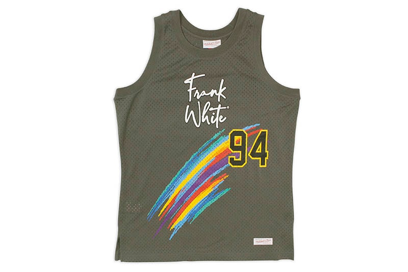 MITCHELL & NESS FRANK WHITE JERSEY (CHARCOAL) BMMKLD21016