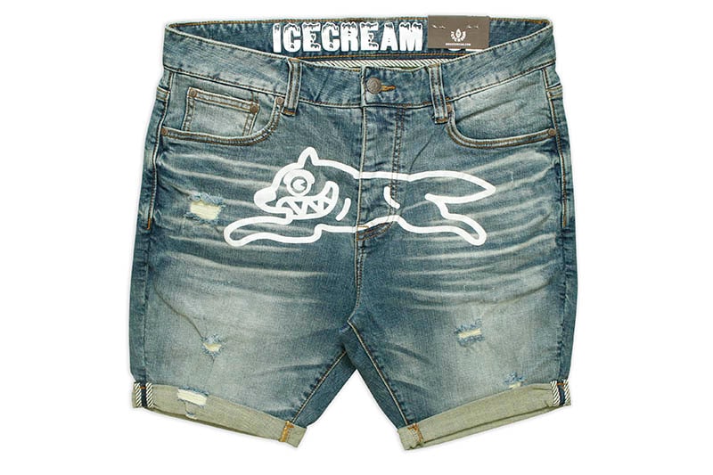 ICECREAM SOFT SERVE JEANS SHORT (411-3101:BLUE)