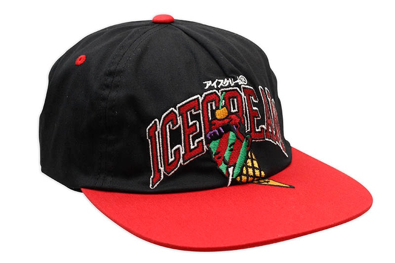 ICECREAM BASKET SNAPBACK HAT (411-3805:BLACK)