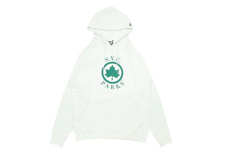 NEW ERA NYC PARKS PULLOVER HOODIE (WHITE)