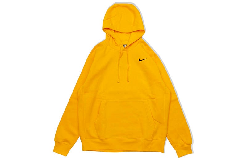 NIKE CLUB FLEECE PULLOVER HOODIE (CJ1611-716/BRIGHT GOLD) | Brand