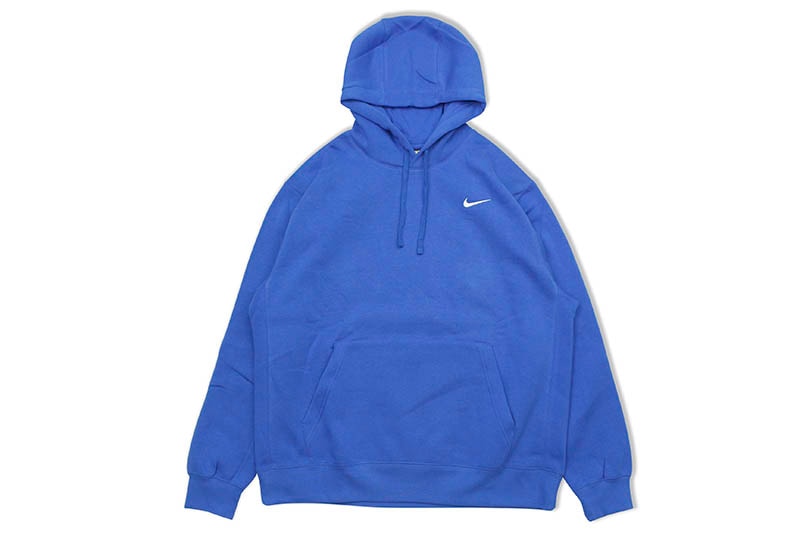 NIKE CLUB FLEECE PULLOVER HOODIE (CJ1611-493/ROYAL)