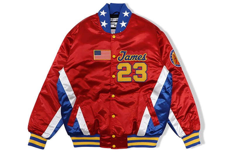 HEADGEAR CLASSICS MCDONALD'S ALL-AMERICAN SATIN VARSITY JACKET (HGA064-SJKT-30:RED)