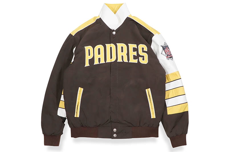 JH Design SAN DIEGO PADRES REVERSIVLE CLASSIC JACKET (PADN53CLS1)
