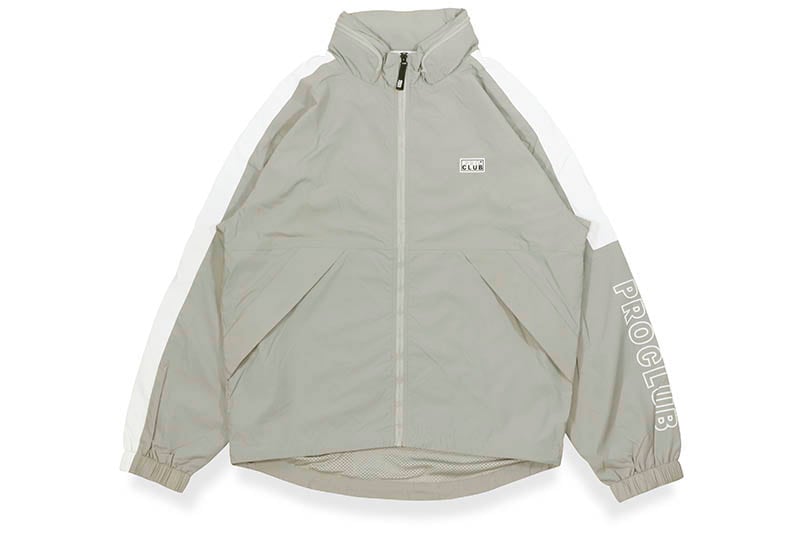 PRO CLUB FULL COURT WINDBREAKER JACKET (SLATE) 03PC0303 15PC0307