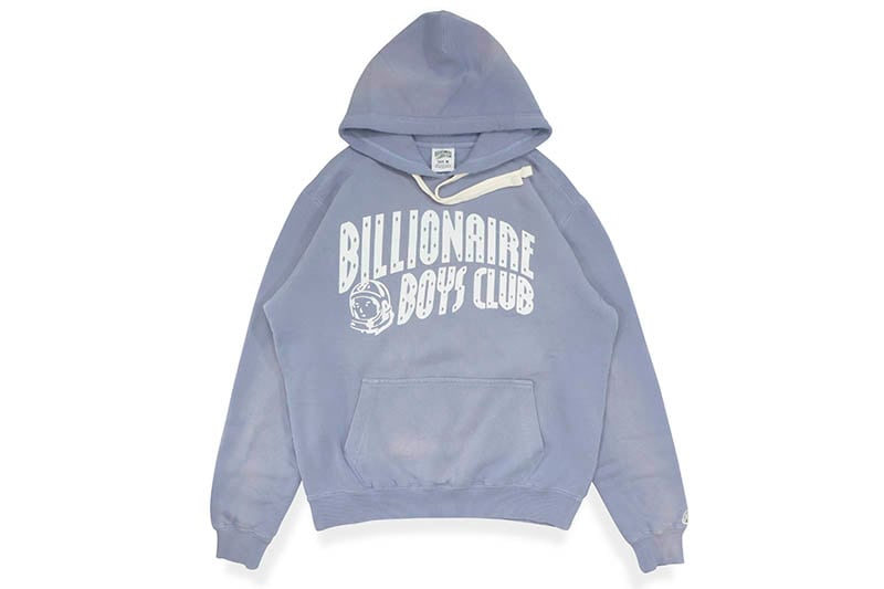 BILLIONAIRE BOYS CLUB VINTAGE ARCH HOODIE (811-9305:LAVENDER VIOLET)