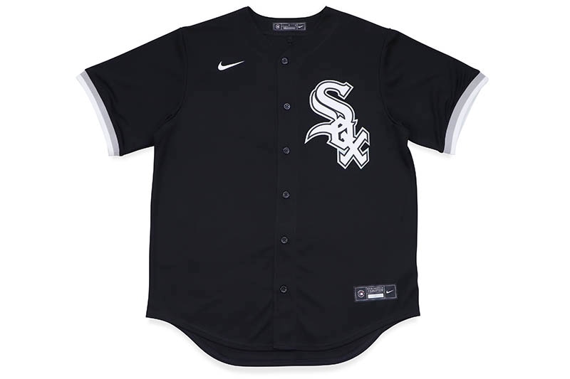 NIKE MLB CHICAGO WHITE SOX REPLICA BASEBALL JERSEY (T770-RXBA-RX-XVA:BLACK)