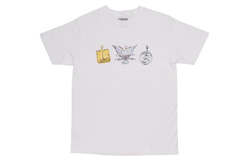 CLASSIC MATERIAL NY WE RUN NY S/S T-SHIRT (WHITE)