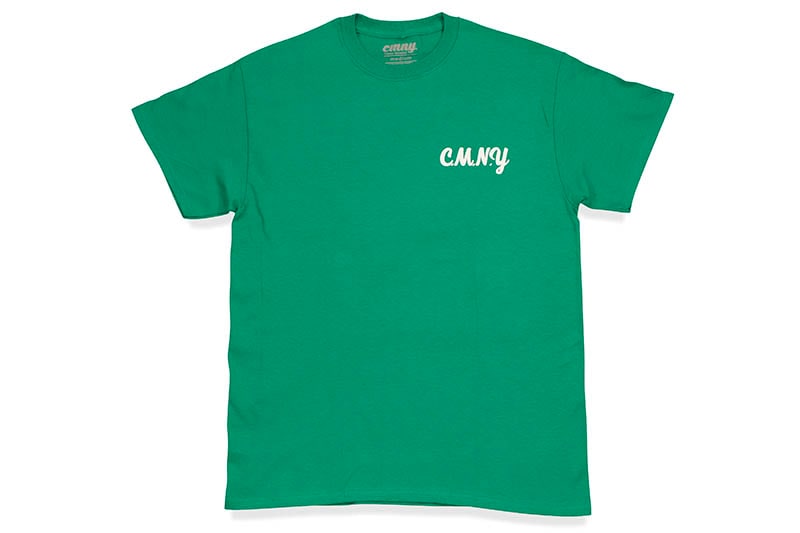 CLASSIC MATERIAL NY BROOKLYN S/S T-SHIRT (KELLY GREEN)