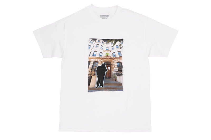 CLASSIC MATERIAL NY CHILDHOOD HOME S/S T-SHIRT (WHITE)