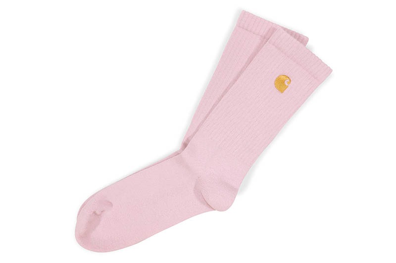Carhartt WIP CHASE SOCKS (I029421.0SGXX:PALE QUARTZ/GOLD)