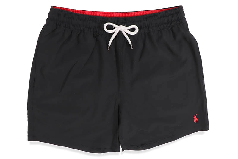 POLO RALPH LAUREN 5.75-INCH TRAVELER CLASSIC SWIM TRUNK (710840302002:POLO BLACK)