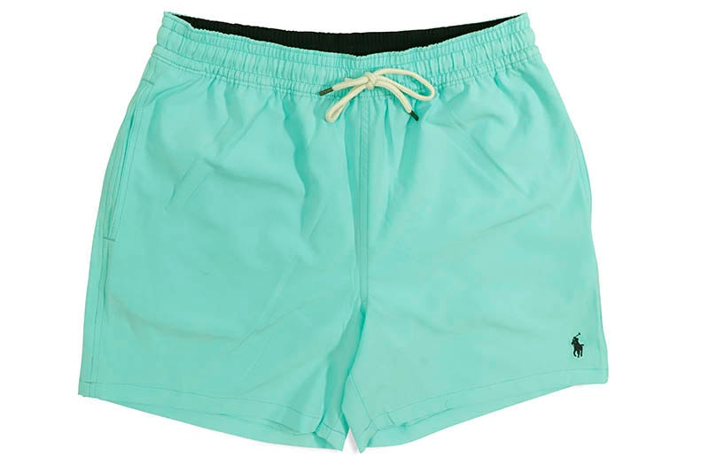 POLO RALPH LAUREN 5.75-INCH TRAVELER CLASSIC SWIM TRUNK (710840302004:HAMMOND BLUE)