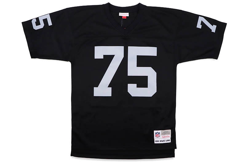 MITCHELL & NESS LEGACY JERSEY (OAKLAND RAIDERS/1988:HOWIE LONG/#75/BLACK) LGJYAC19006
