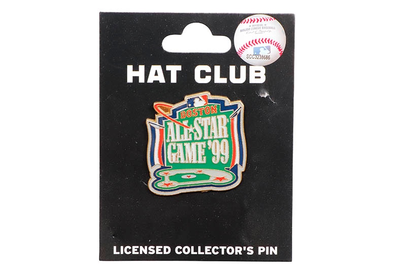 HAT CLUB BOSTON RED SOX 1999 ALL STAR GAME PIN (GREEN MULTI)