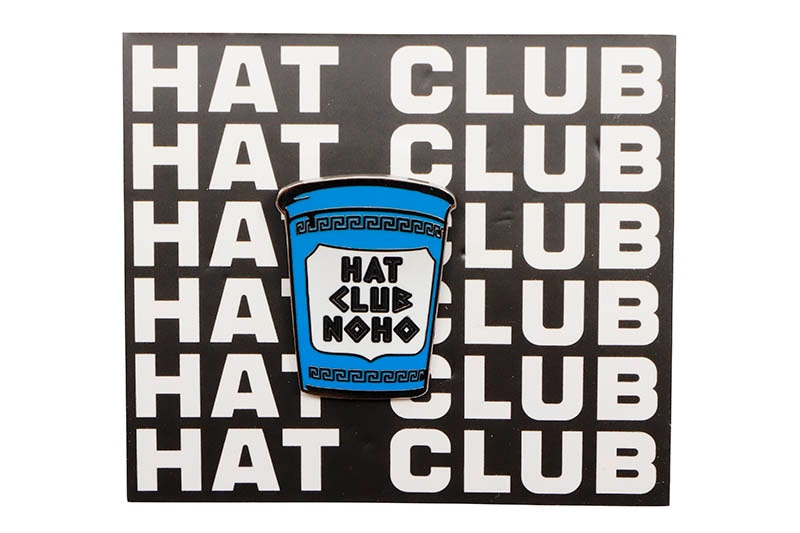 HAT CLUB COFFEE PIN (BLUE MULTI)