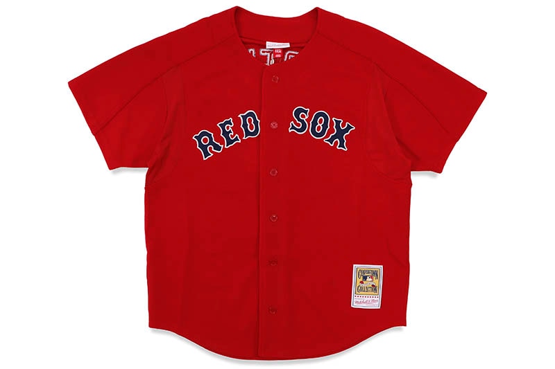 MITCHELL & NESS AUTHENTIC MESH BP BF JERSEY (BOSTON RED SOX/2004:DAVID ORTIZ/#34/SCARLET) ABBF3337