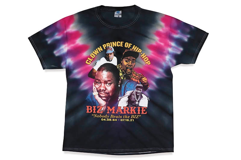 BIZ MARKIE NOBODY BEATS THE BIZ S/S T-SHIRT (TIE-DYE)