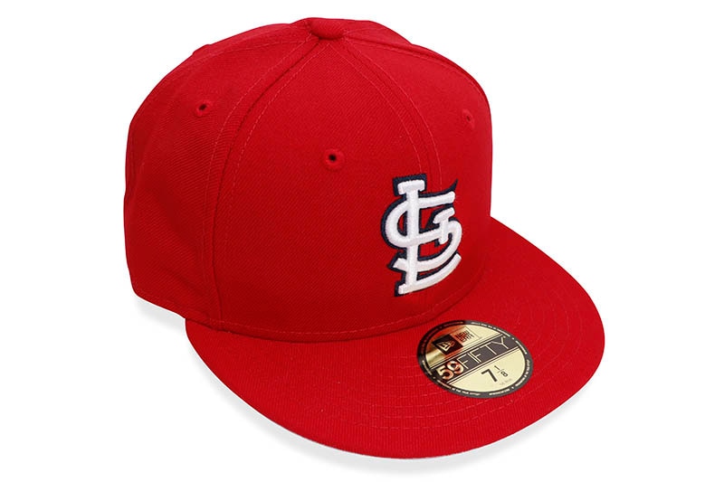 NEW ERA ST. LOUIS CARDINALS 59FIFTY FITTED CAP (OLD AUTHENTIC/SCARLET) 12854572